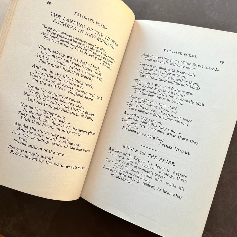 c.1900 - Favorite Poems
