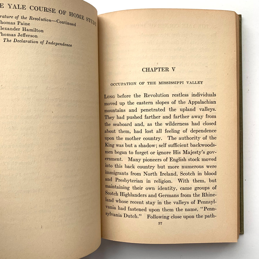 1924 - The Yale Course of Home Study, First Edition
