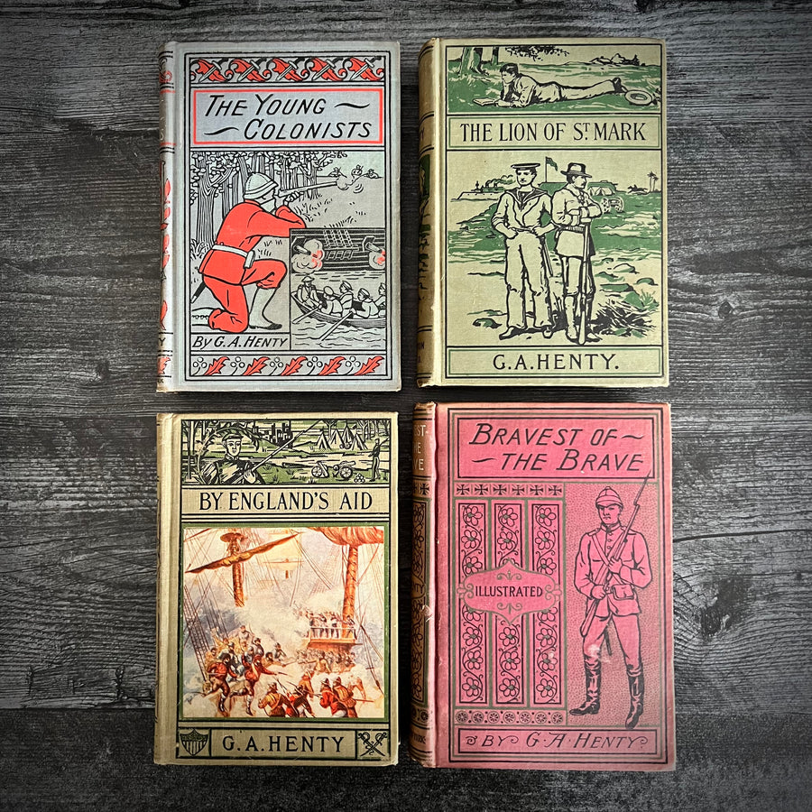 G. A. Henty - Set of Eight Novels