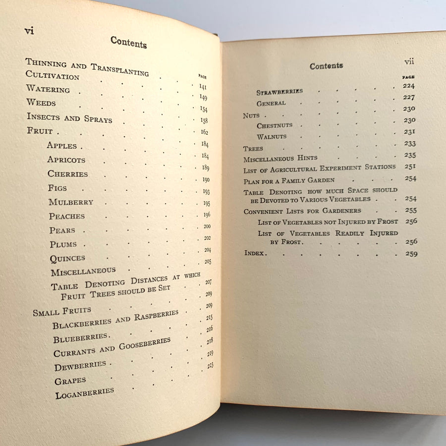 1917 - Putnam’s Vegetable Book