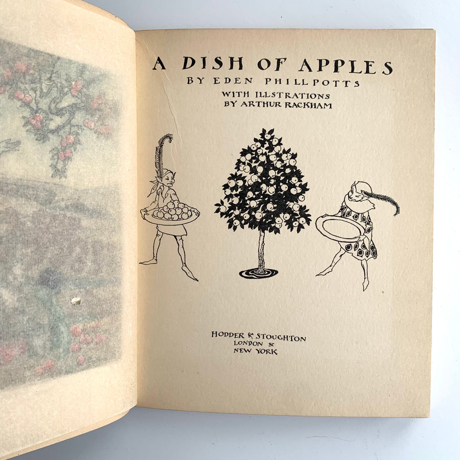 1921 - A Dish of Apples, Arthur Rackham Illustrated