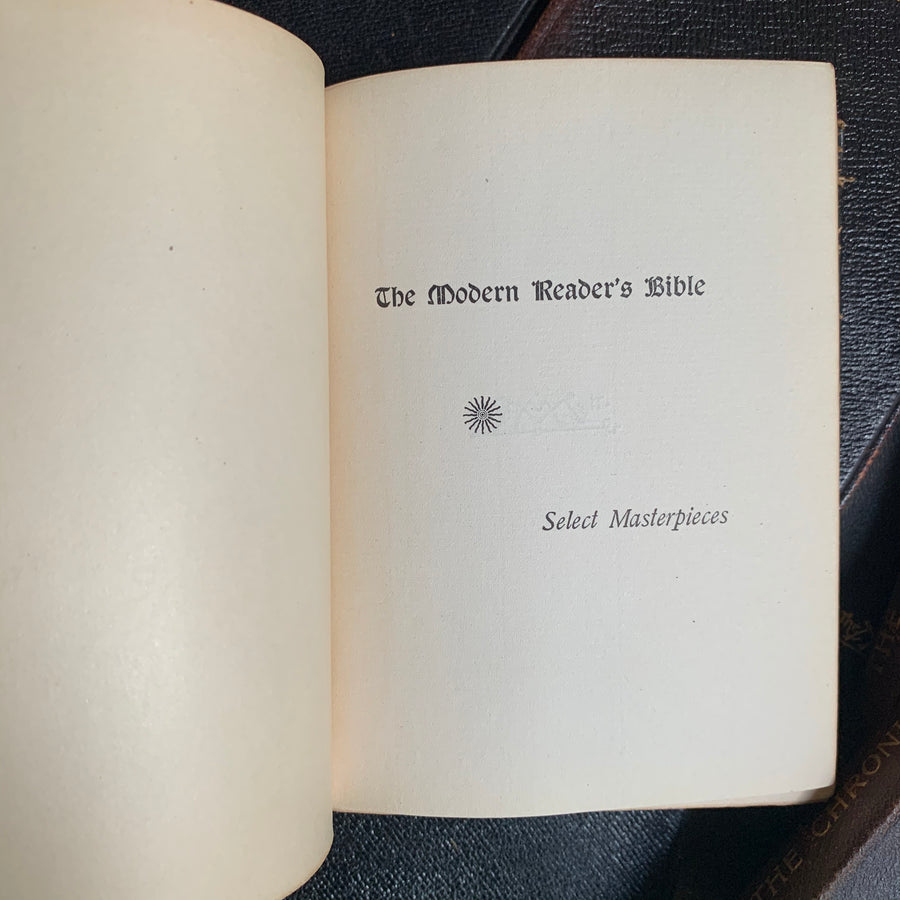 1901 - The Modern Reader’s Bible