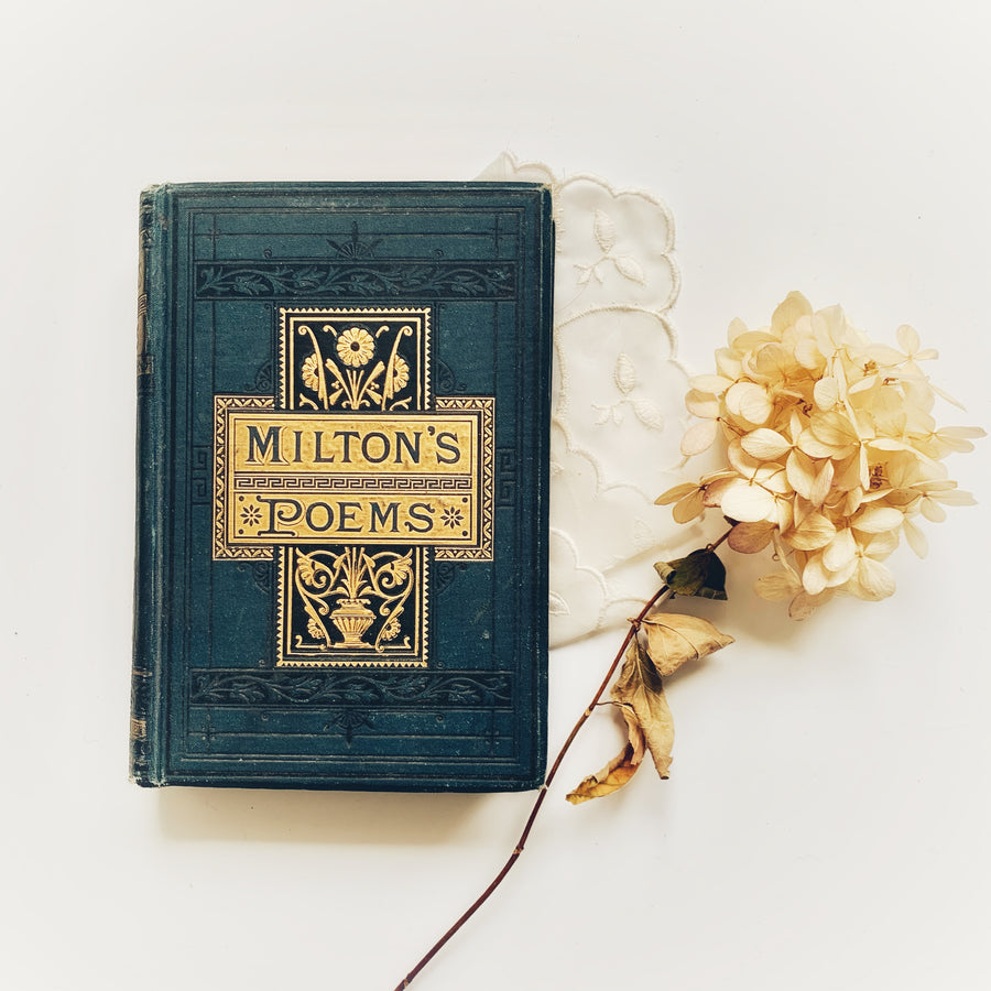 Late 1800s -The Poetical Works of John MIlton