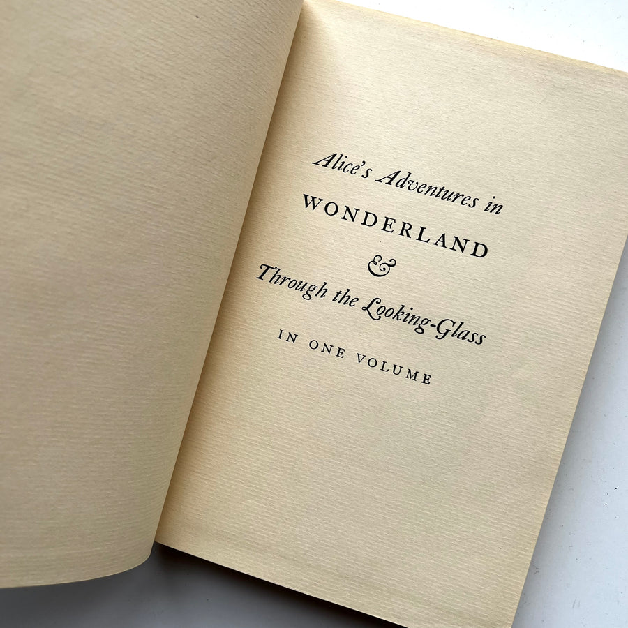 1941 - Alice’s Adventures in Wonderland & Through the Looking Glass, In One Volume