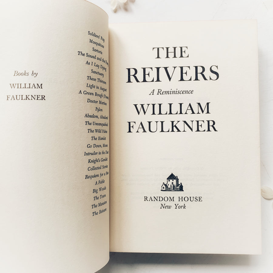 1962 - William Faulkner’s - The Reivers, A Reminiscence, First Edition