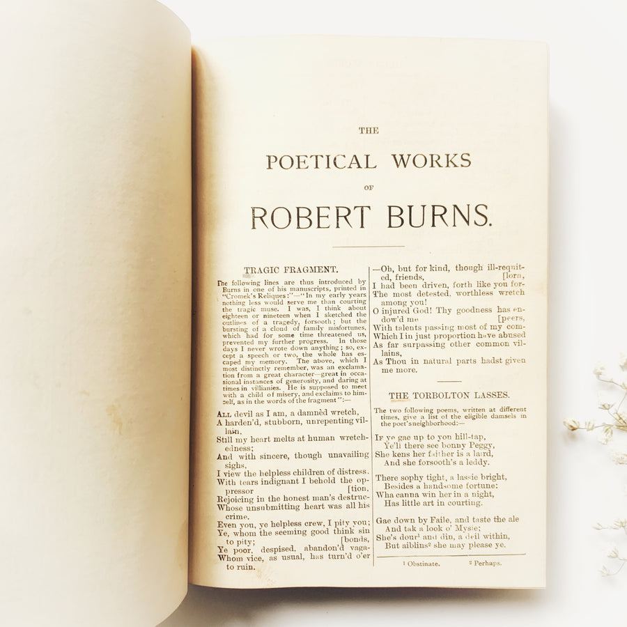 c.Early 1900s - The Poetical Works of Robert Burns