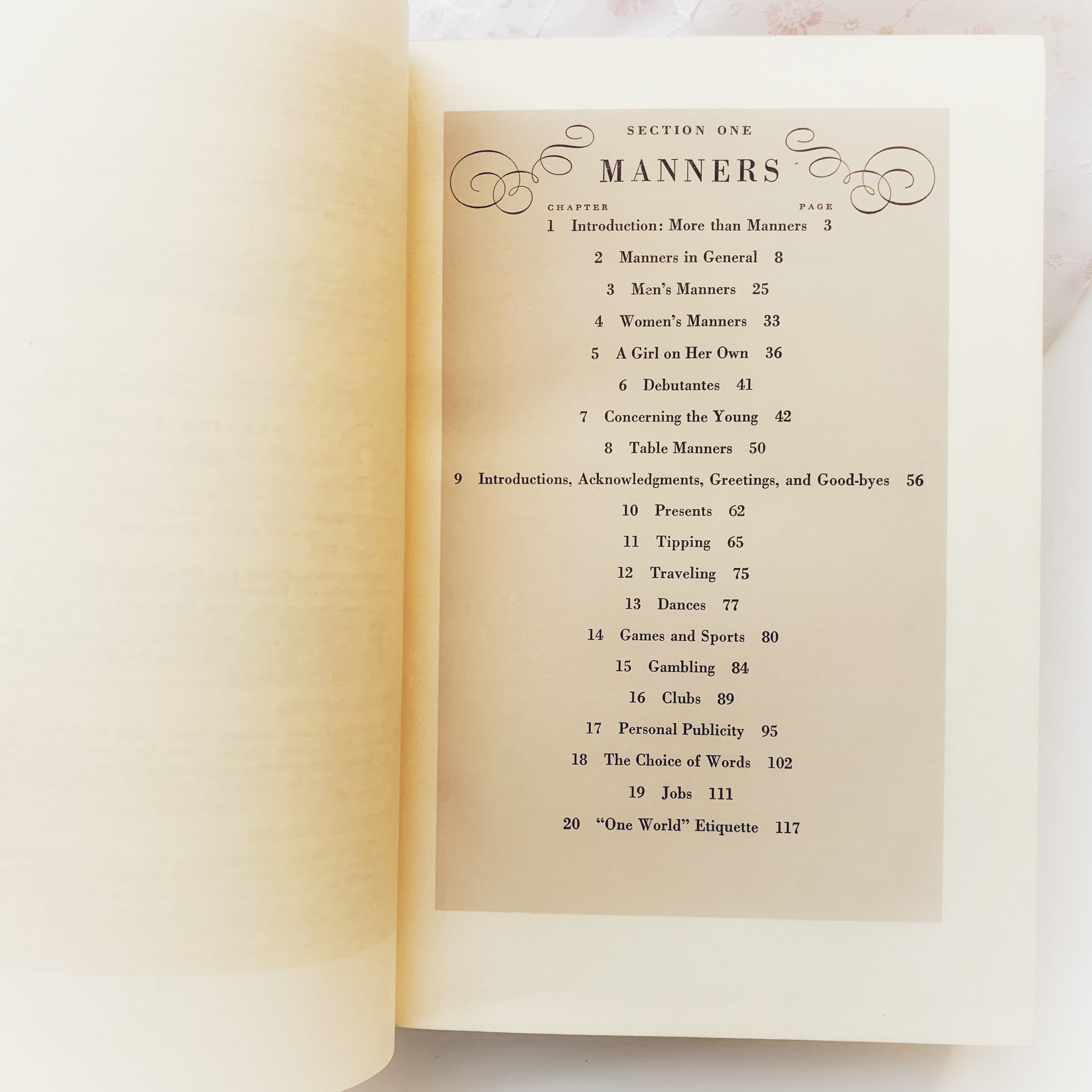 Vogue’s Book of deals Etiquette and Good Manners, 1969, original vintage book