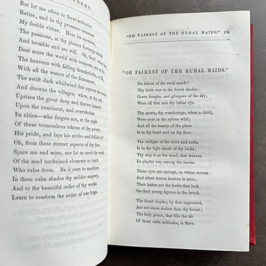 1854 - Poems of William Cullen Bryant