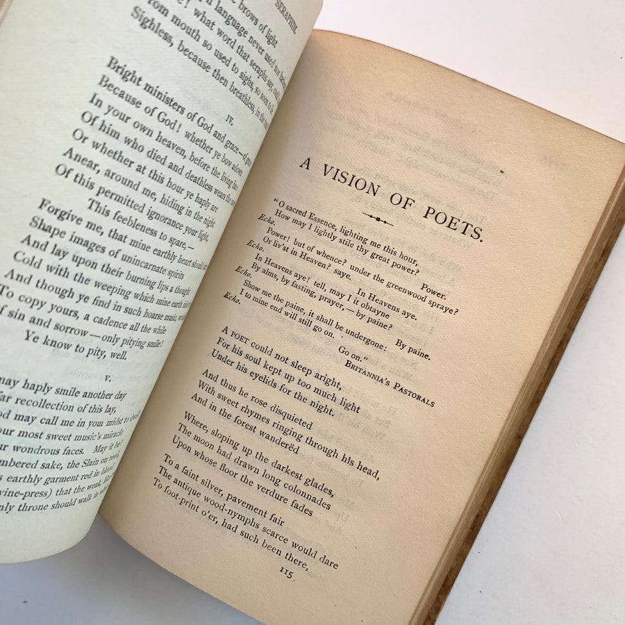c.1899 - Poems By Elizabeth Barrett Browning