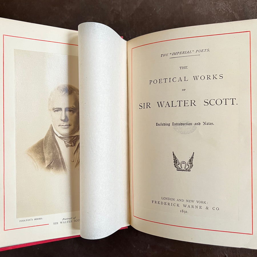 1892 - The Poetical Works of Sir Walter Scott