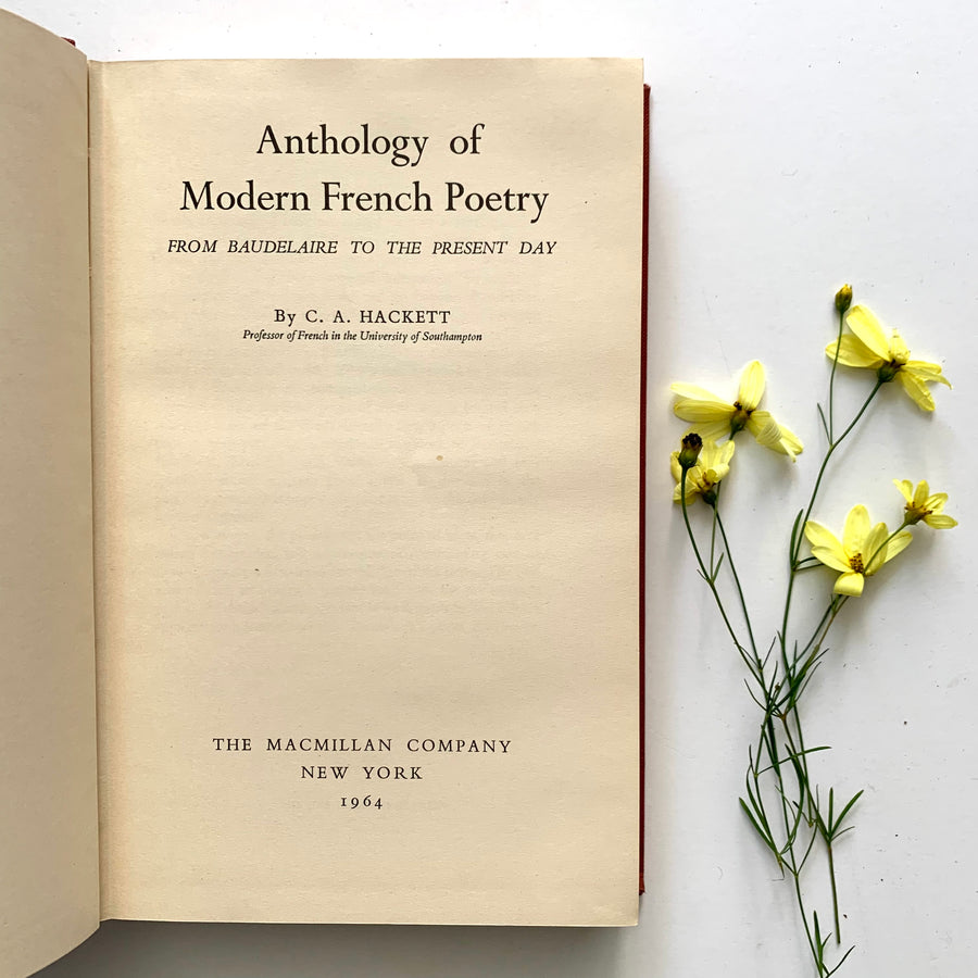 1964 - Anthology of Modern French Poetry