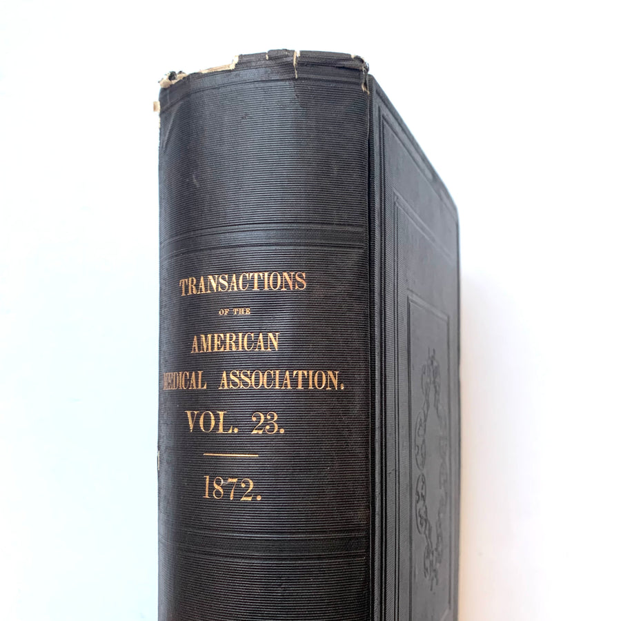 1872 - The Transactions of the American Medical Association