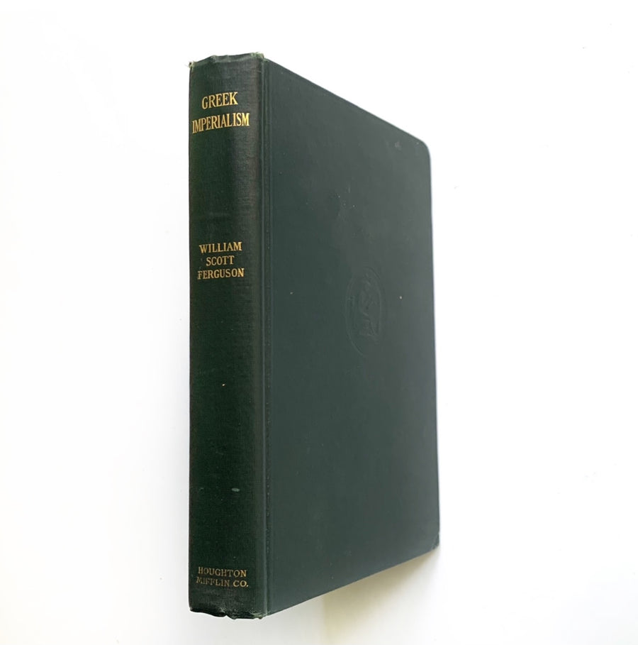1913 - Greek Imperialism, First Edition