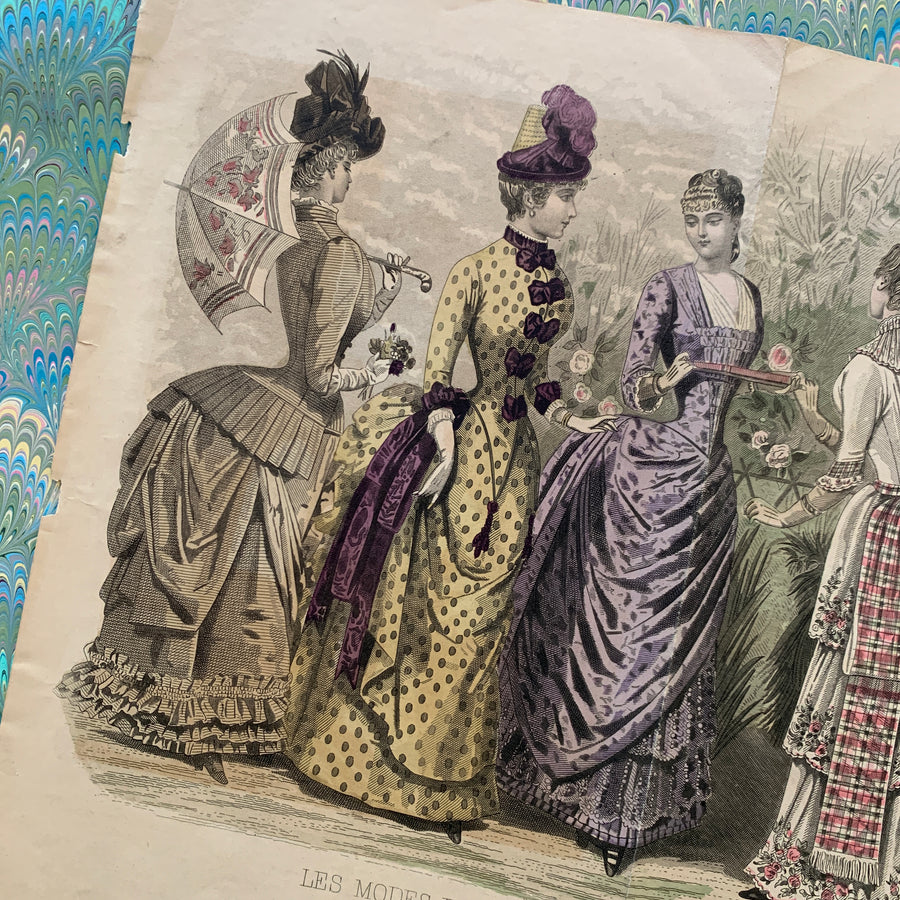 1800s - Ladies Fashion Book Plate