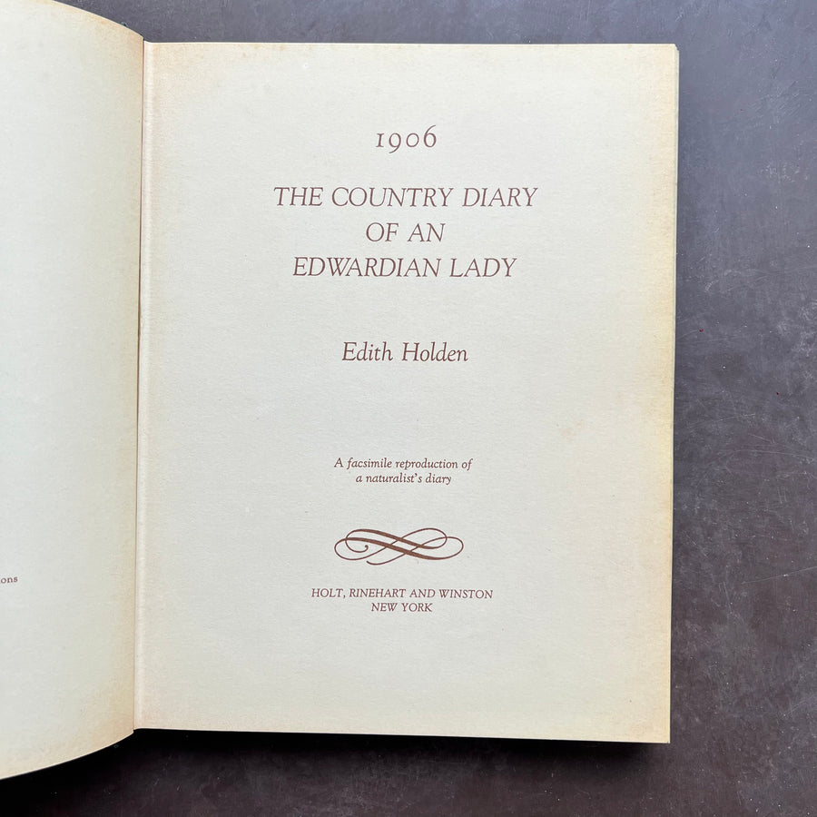 1977 - The Country Diary of An Edwardian Lady, First Edition