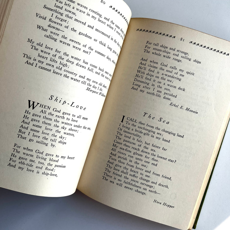 1927 - The Nature Lover’s Knapsack, An Anthology of Poems For Lovers Of The Open Road