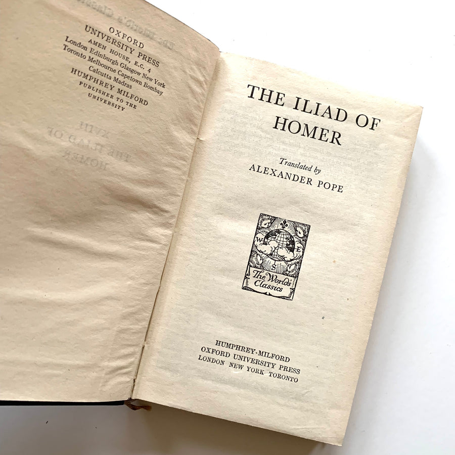 1943 - The Iliad of Homer