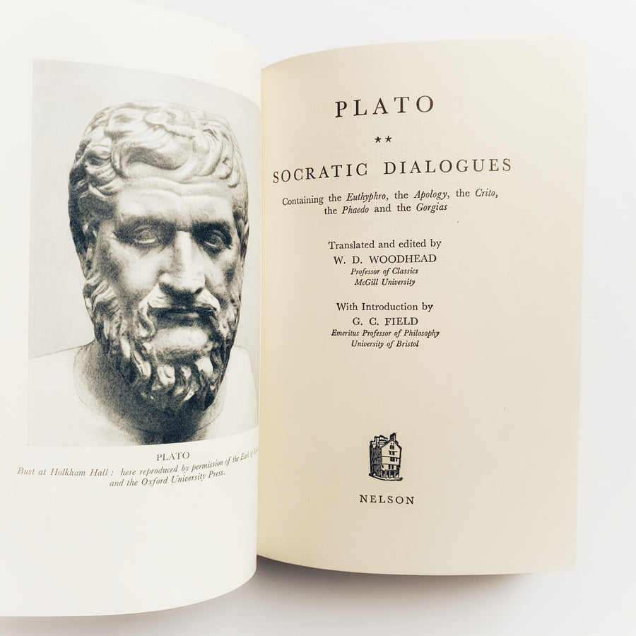 1959 - Plato, Socratic Dialogues