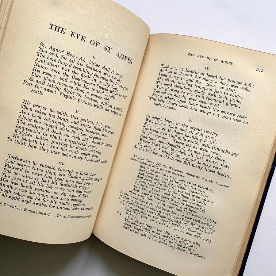 1931 - The Poetical Works of John Keats