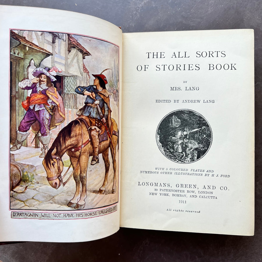 1911 - Andrew Lang’s - The All Sorts of Stories Book, First Edition