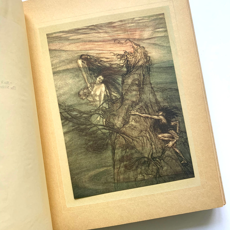 1910 - The Rhinegold & The Valkyrie, Arthur Rackham Illustrated, First U.S. Edition