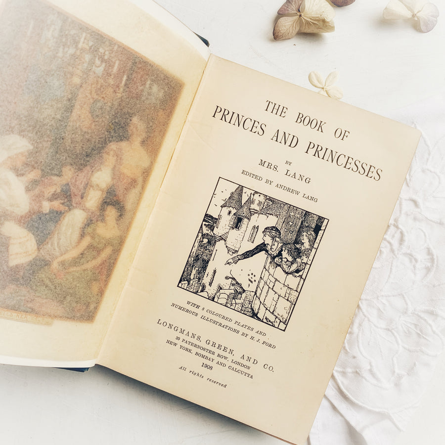 1908 - The Book of Princes and Princesses, First Edition