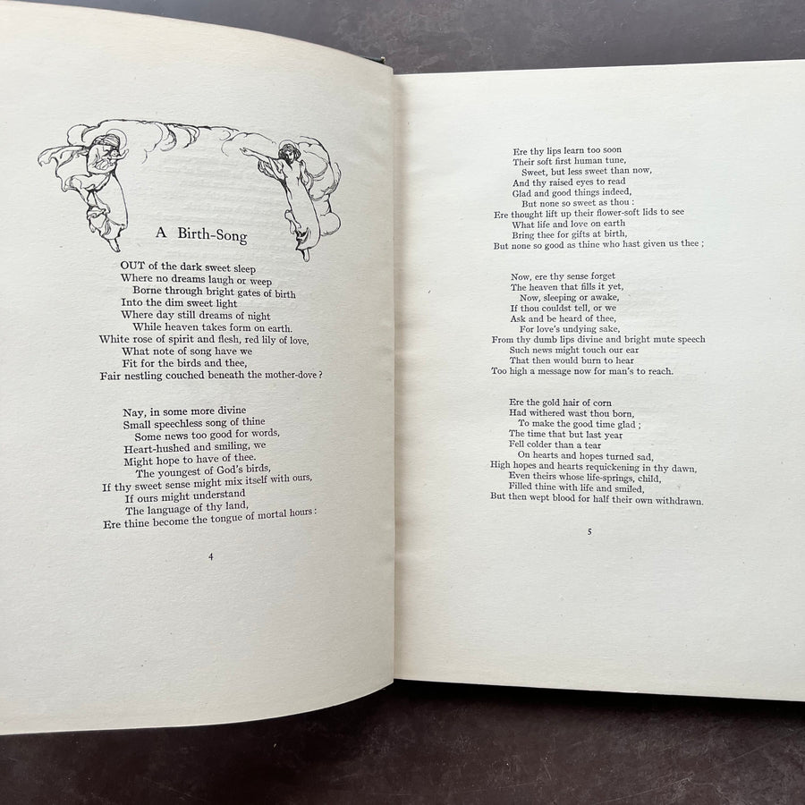 Arthur Rackham Bees 1918 - Arthur Rackham illustrated- The Springtide of Life; Poems of Ch ...