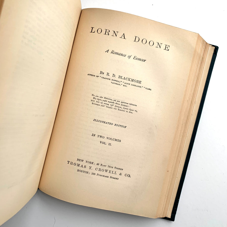 1893 - Lorna Doone, First Edition