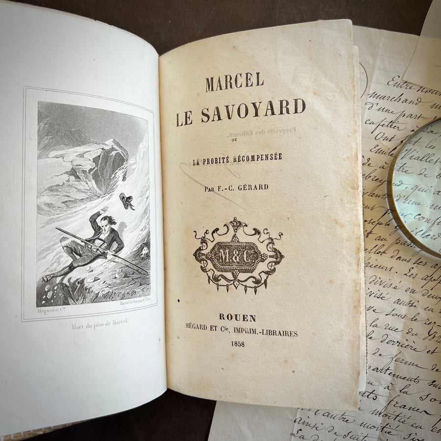1858 - Marcel Le Savoyard Ou La Probite Recompensee
