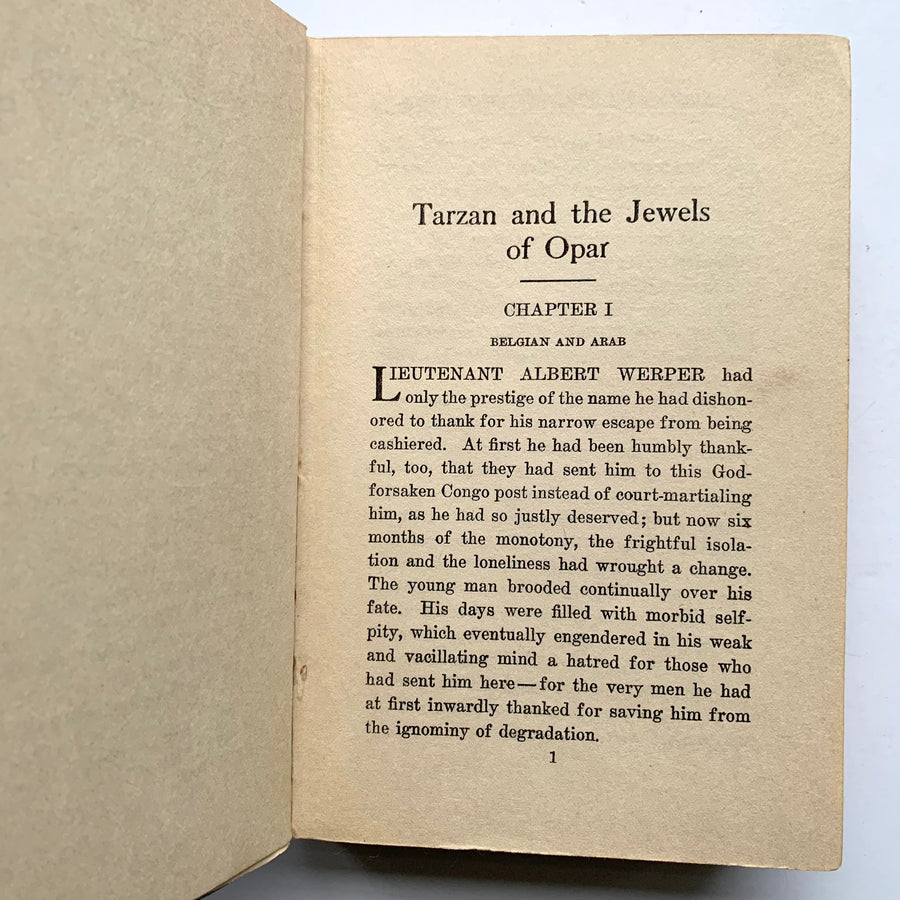 1918 - Tarzan and the Jewels of Opar