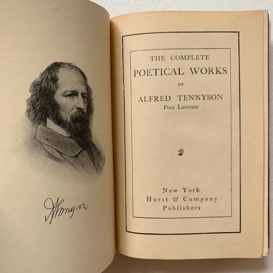 c. 1885 -The Complete Poetical Works of Alfred Tennyson
