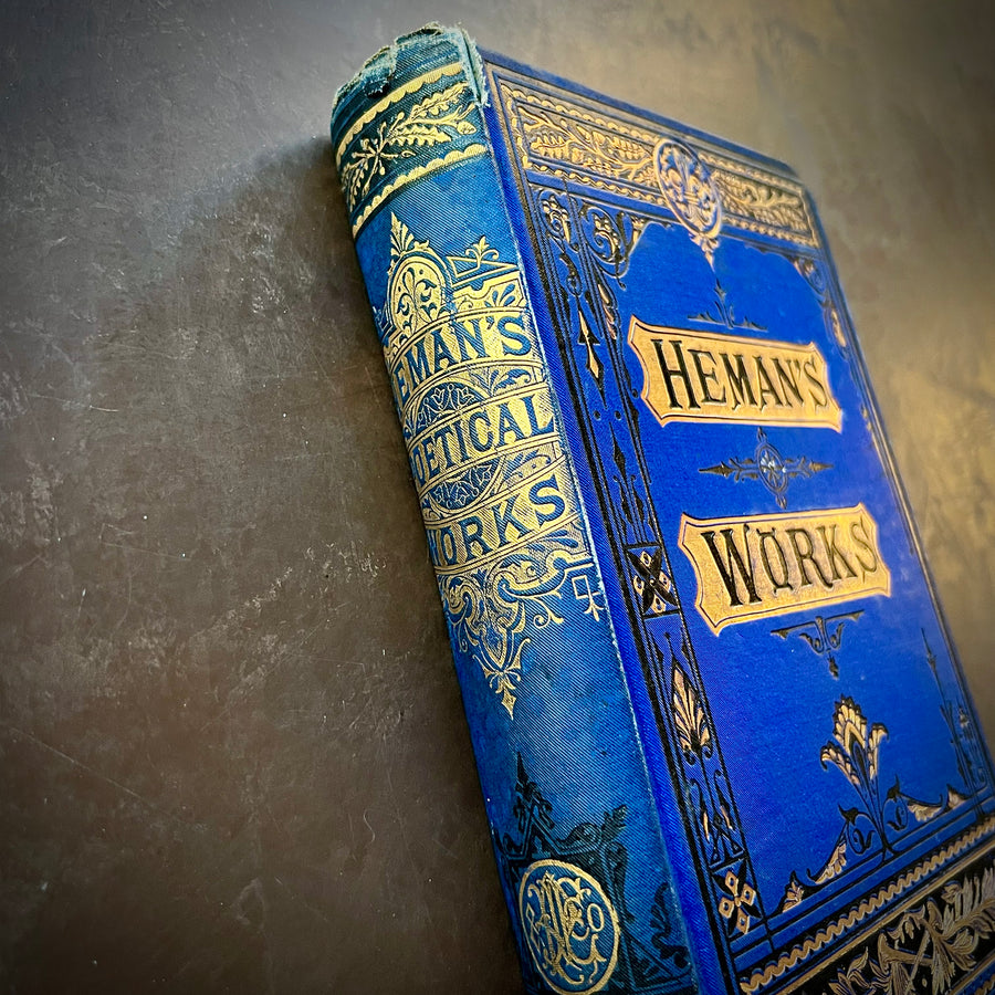 c.1870s - Heman’s Poetical Works Containing A Choice Collection of Devotional And Miscellaneous Poems