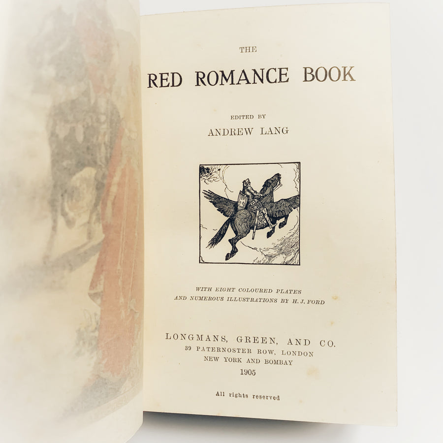 1905 - The Red Book of Romance, First Edition