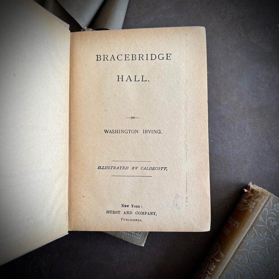 Cranford, Whittier, Bracebridge Hall,( small book collection)