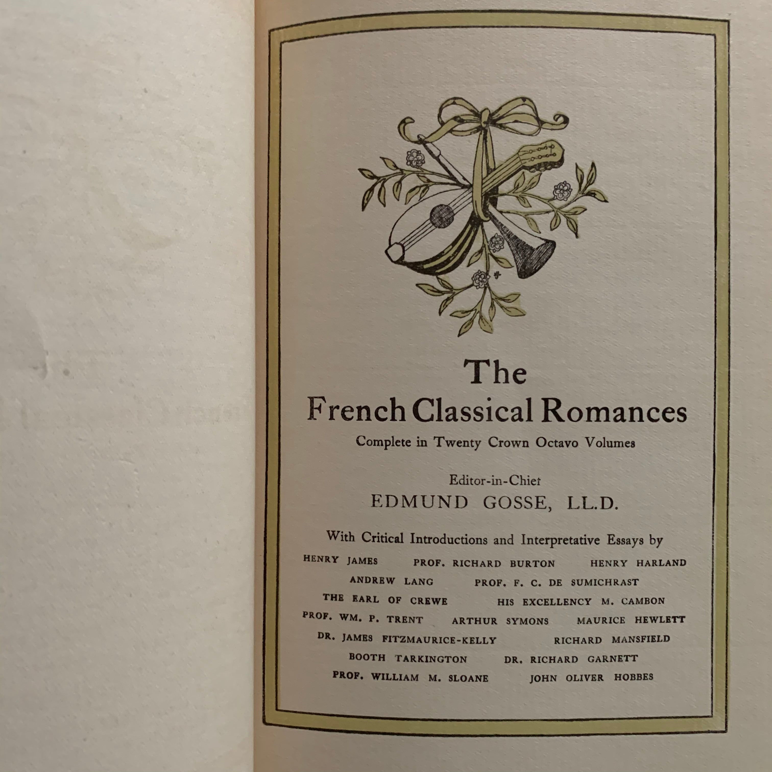 1902 - The French Classical Romances – Honey Bee Mill