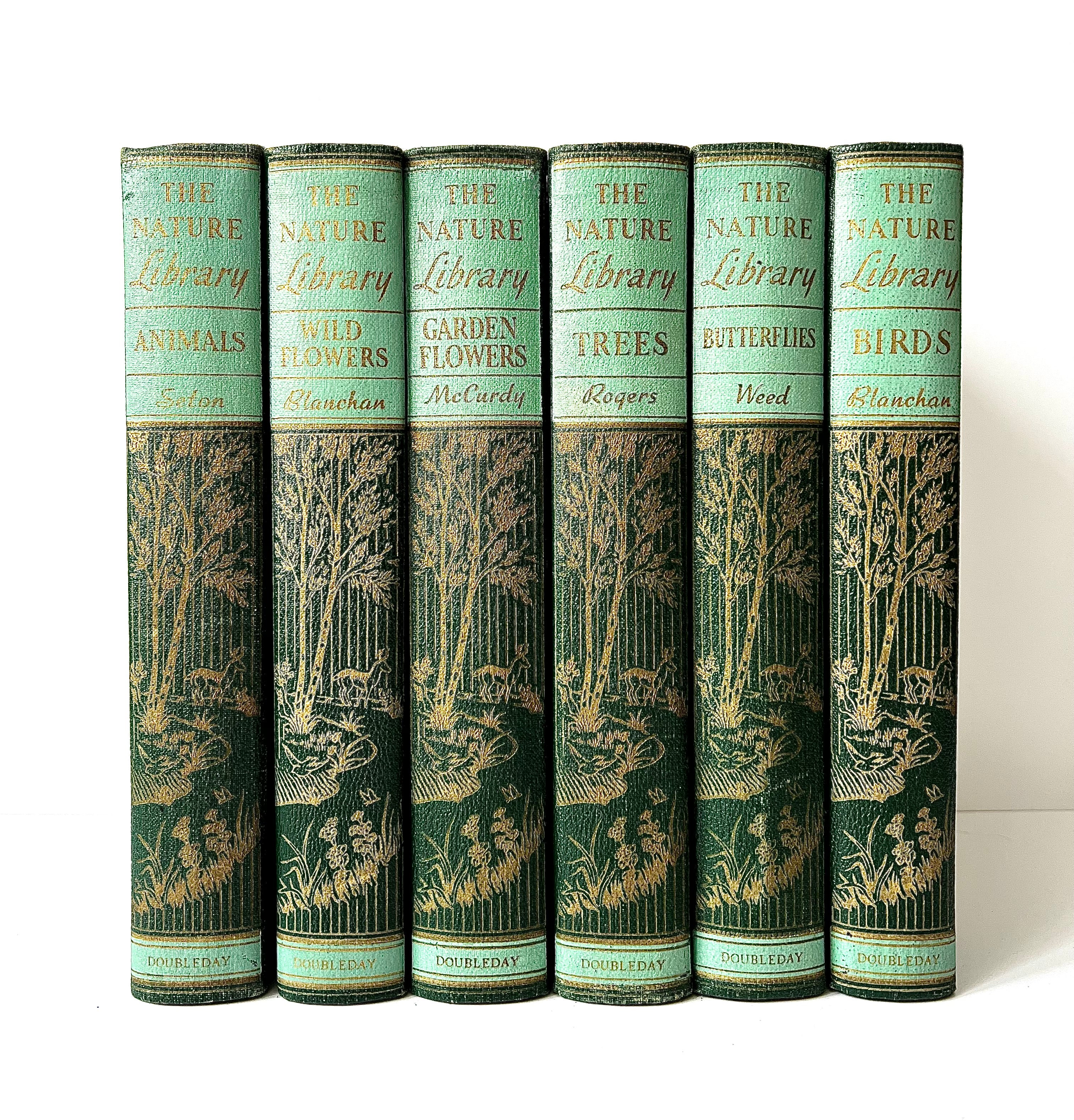 1926 - The Nature Library; Garden Flowers, Butterflies, Wild Flowers ...