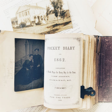 1862 Pocket Diary – Civil War Era